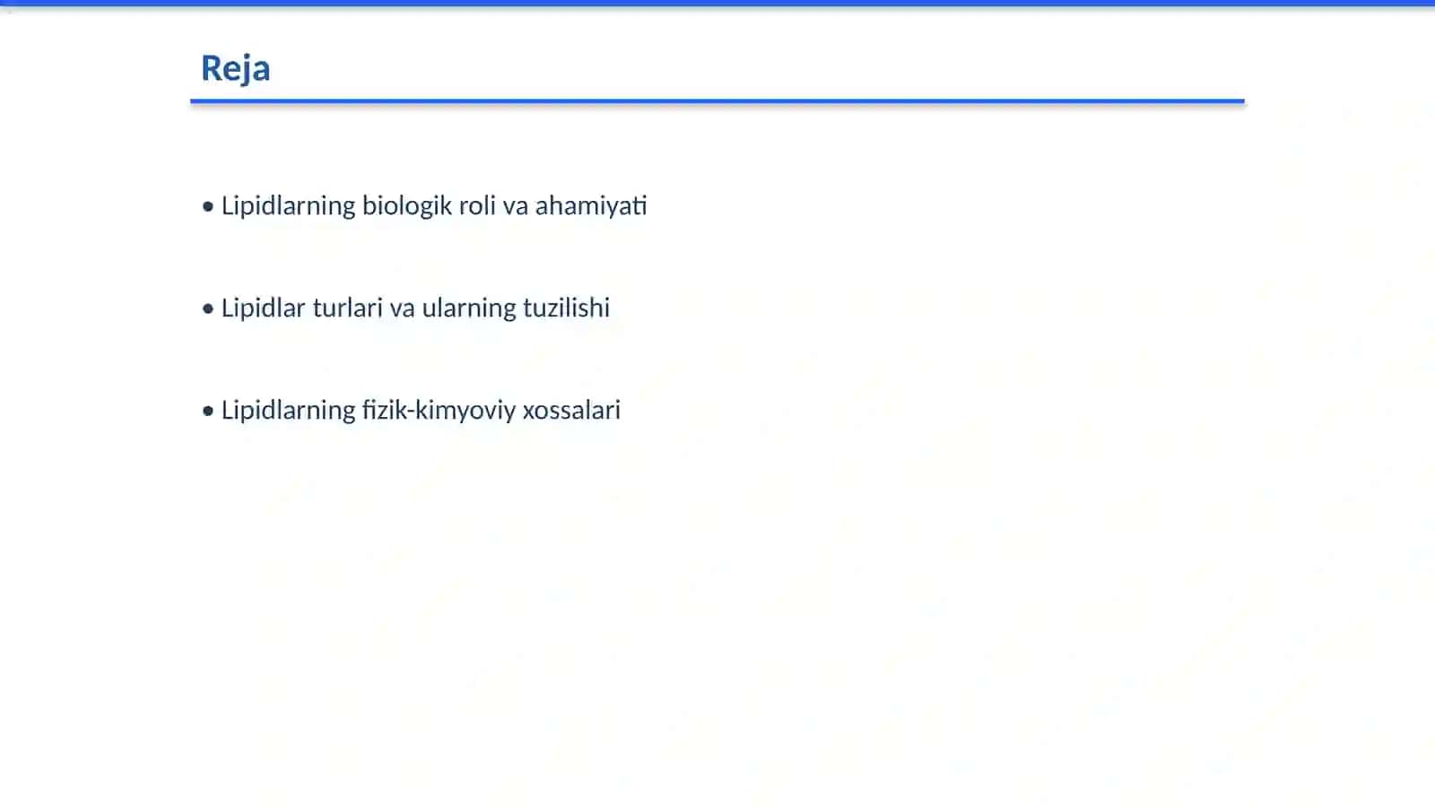 Lipidlar,.tuzulishi, xossalari 2