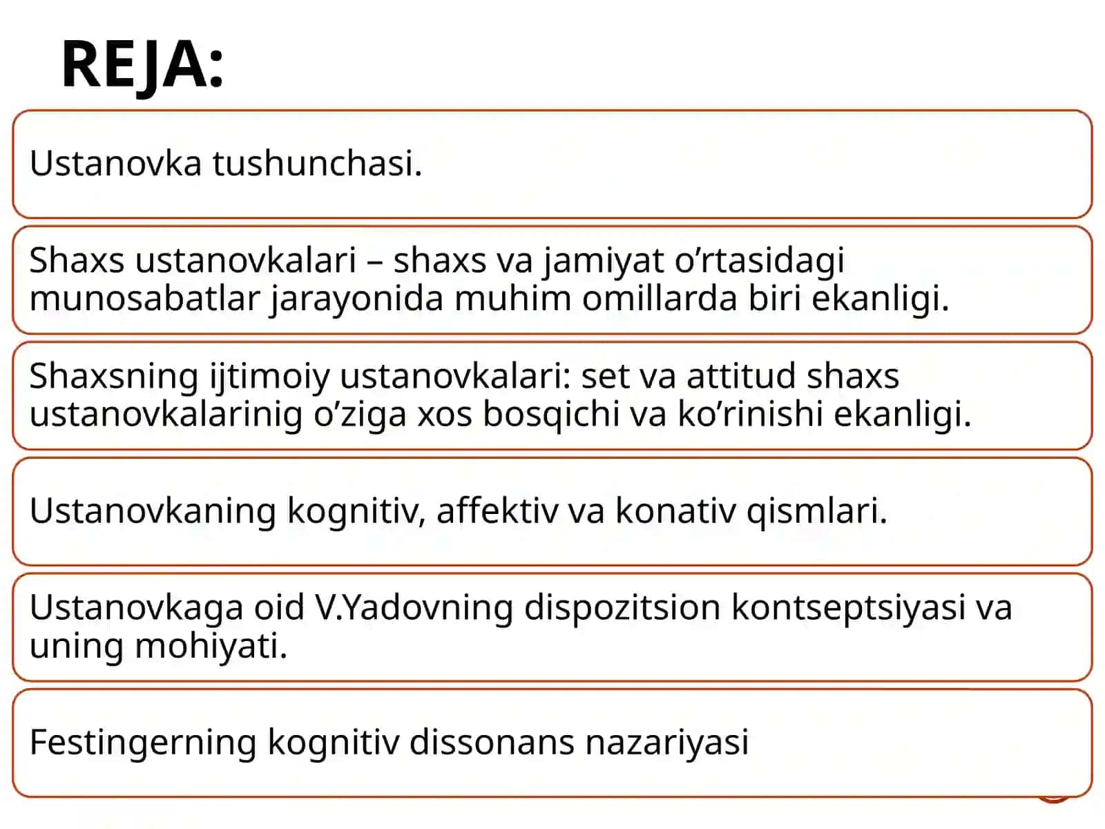 Shaxsning ijtimoiy ustanovkalari 2