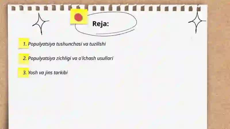Populyatsiyalar ekalogiyasi 2