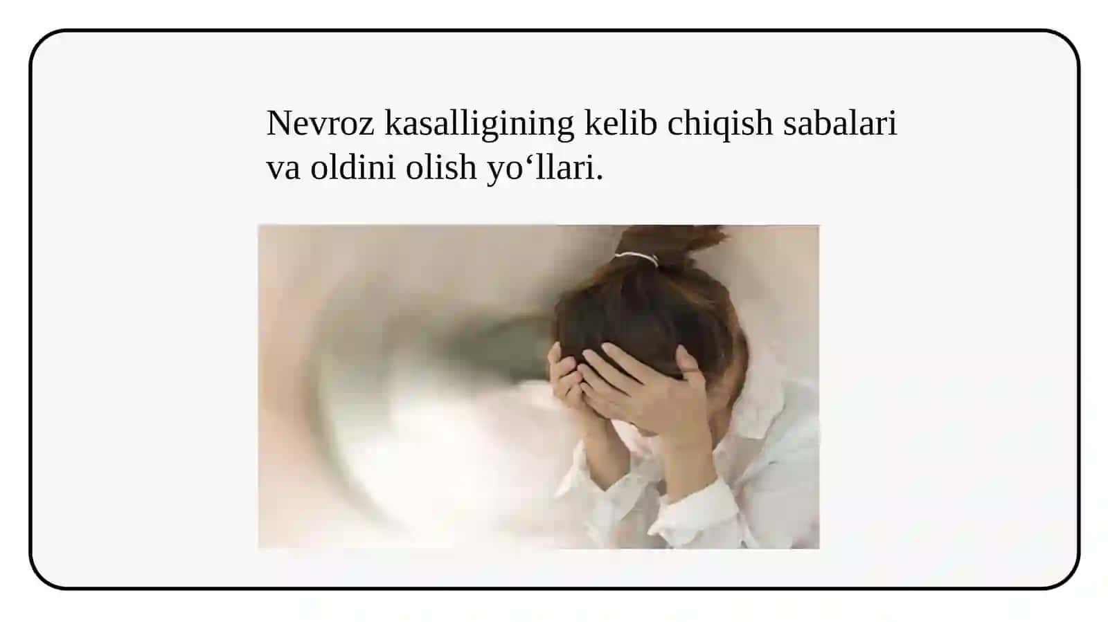 Yoshfiziologiya va gigiena asoslari fanidan mustaqil ish taqdimoti 2