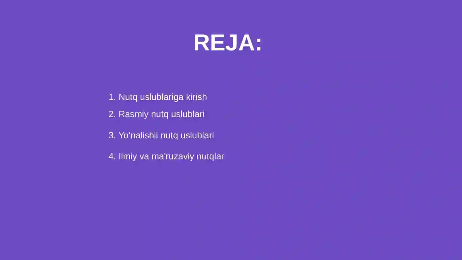 Nutq uslublari 2