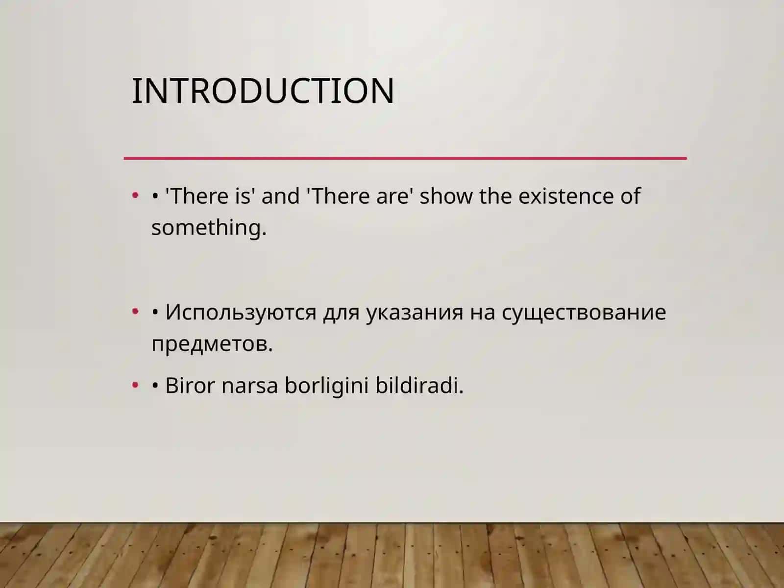 There is / There are 2