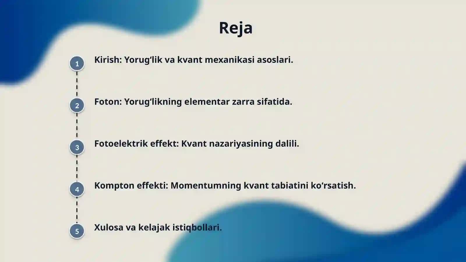 Yorugʻlikning kvant tabiyati. 2