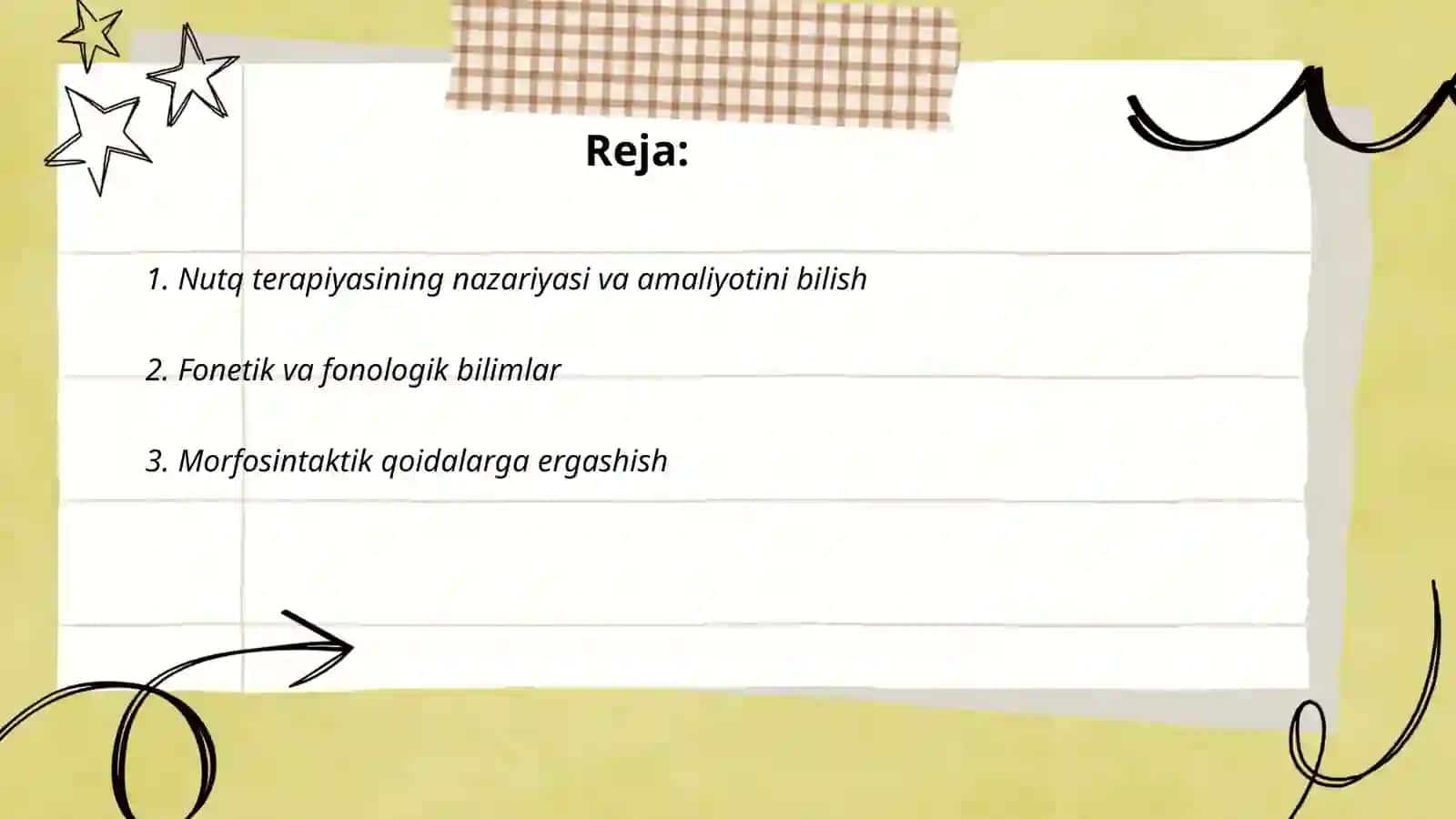 Nutq terapiyasi 2