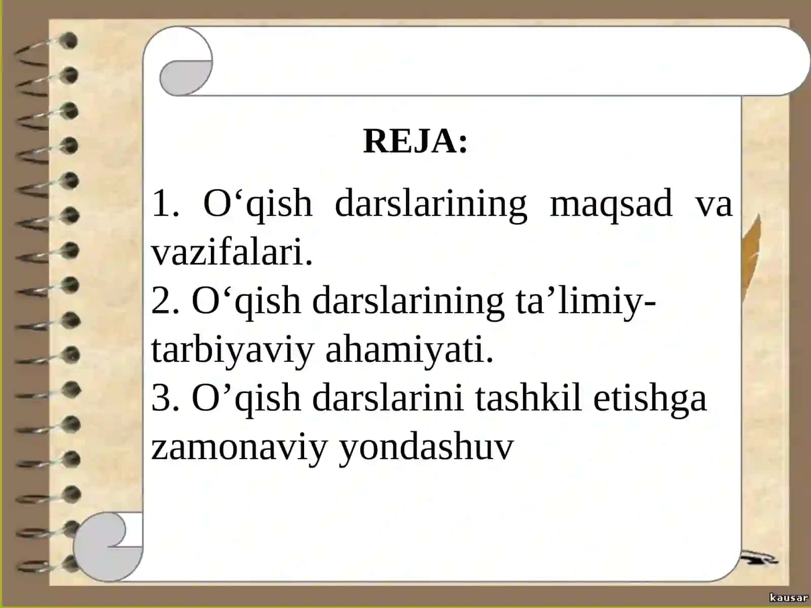 O‘qish darslarini tashkil etishga zamonaviy yondashuv 2