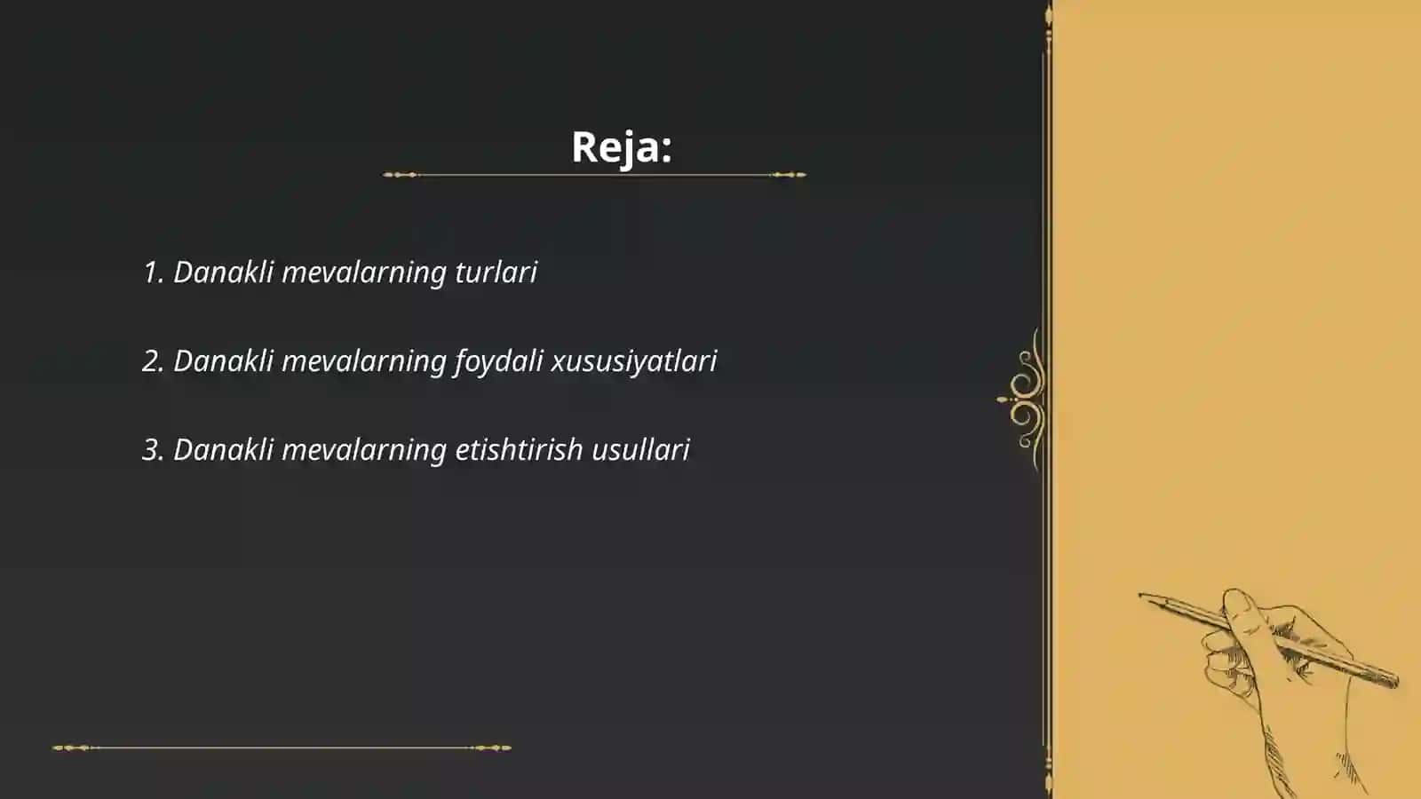 Danakli mevalar 2