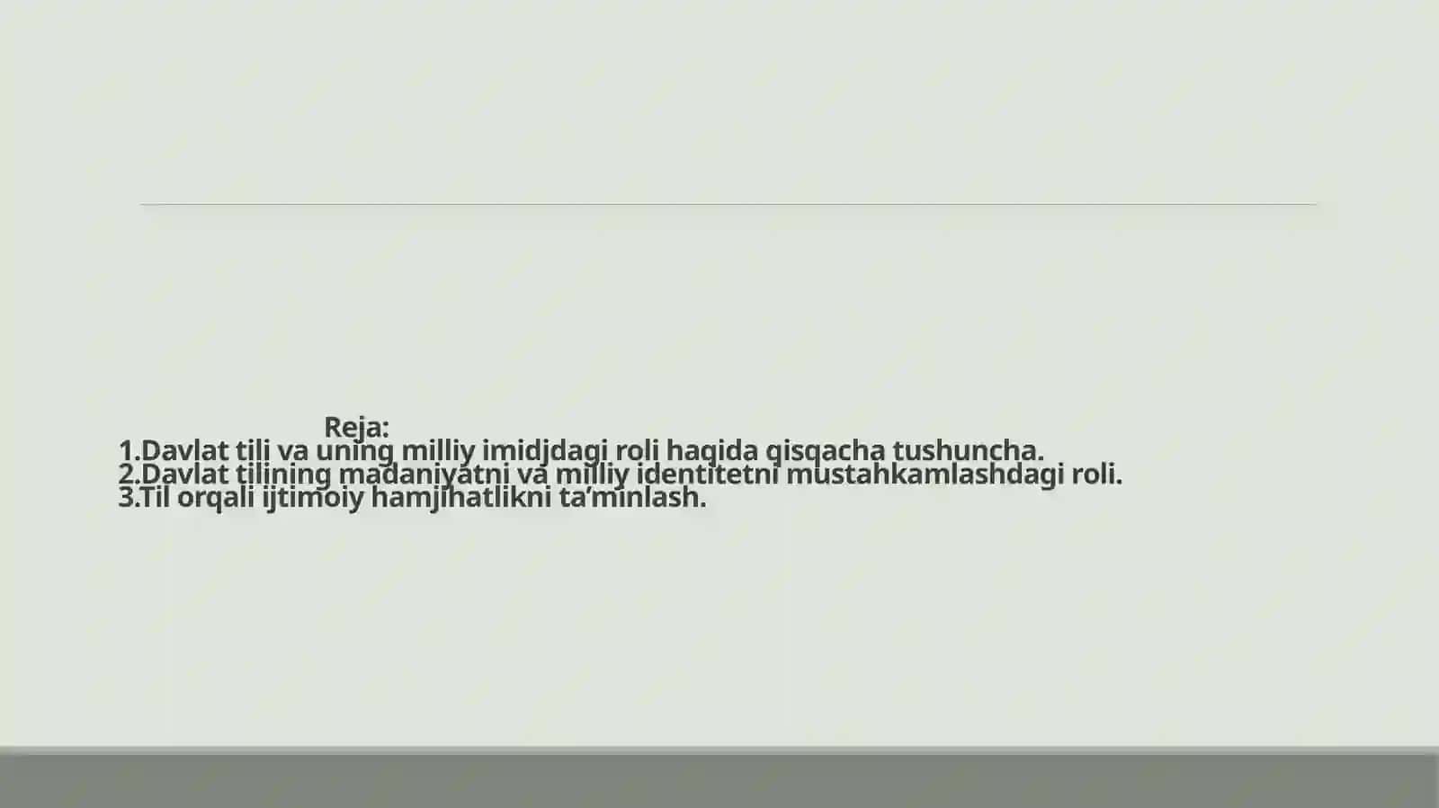 Millatning ichki va tashqi imidjini belgilashda davlat tilida ish yuritishning ahamiyati 2