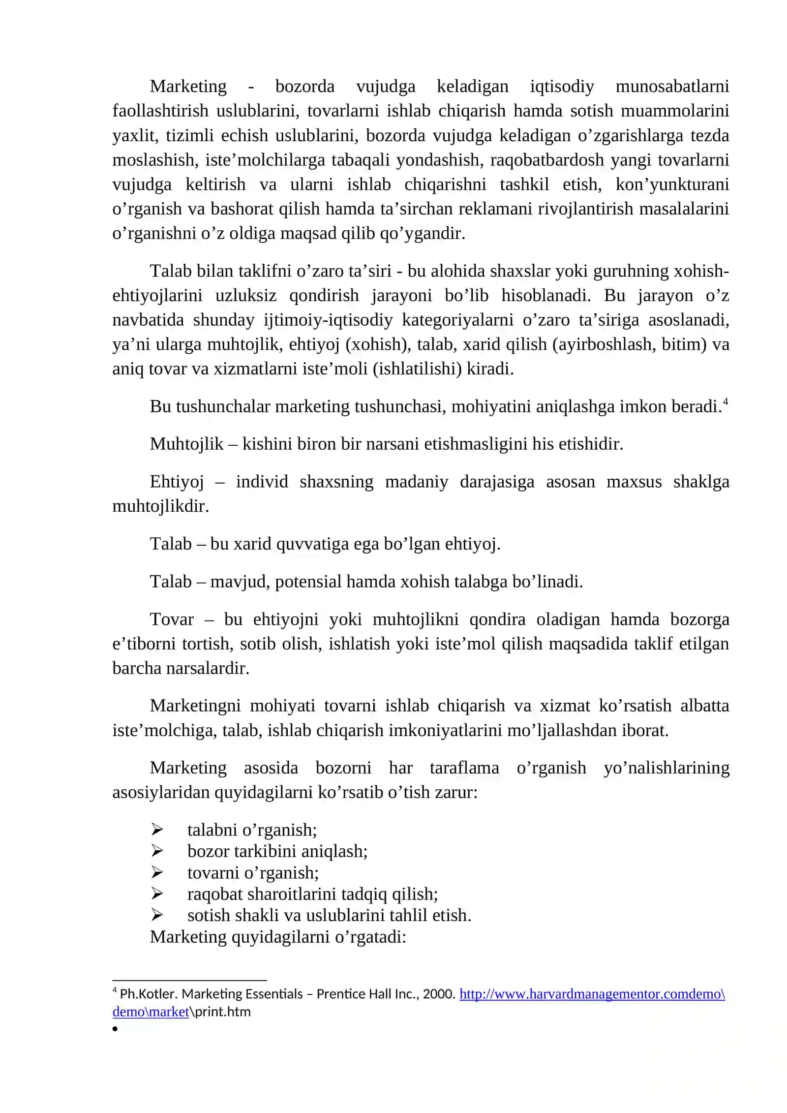 Sanoat korxonalarida marketing 2