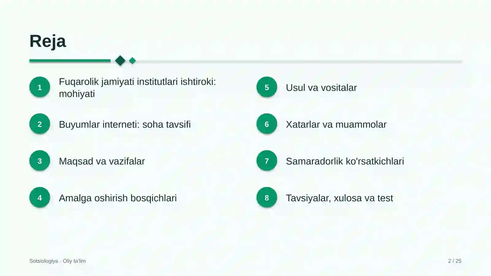 Fuqarolik jamiyati institutlari ishtiroki: mohiyati 2