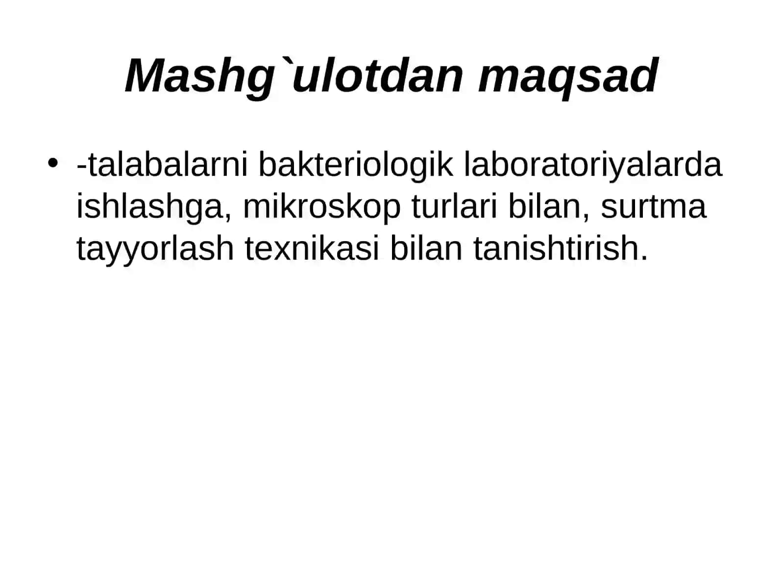 Bakteriologik, virusologik va immunologik laboratoriyalarda ishlash qoidalari 2