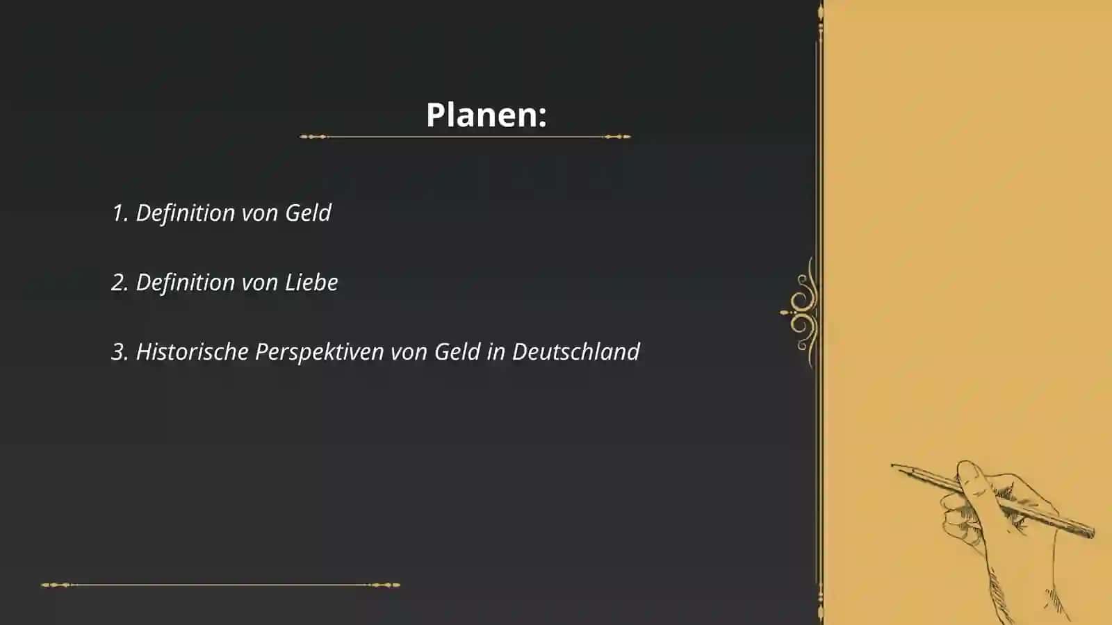Geld oder liebe 2