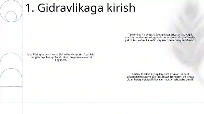 Gidravlika Asoslari 2