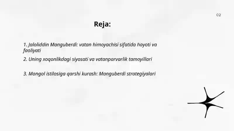 Jaloliddin Manguberdi - Vatan himoyachisi 2