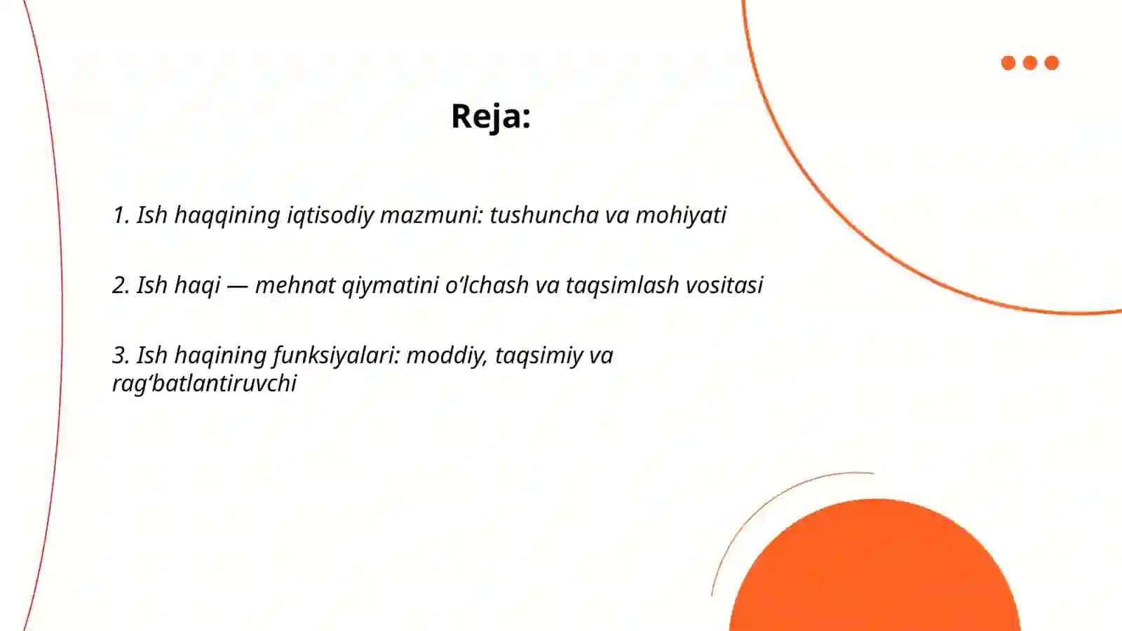 Ish haqqining iqtisodiy mazmuni 2