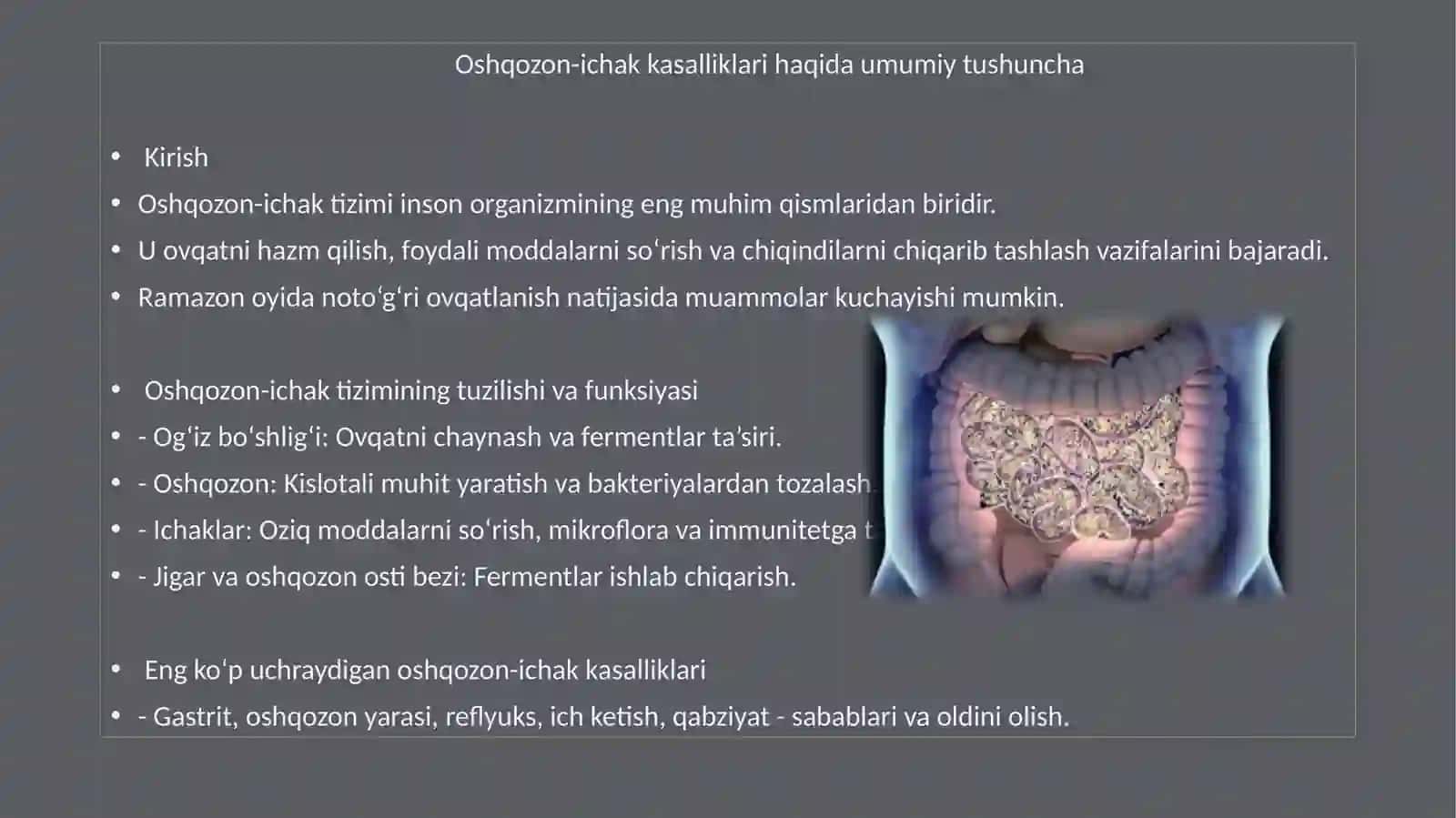SOG‘LOM TURMUSH TARZIDA TO‘G‘RI OVQATLANISH 2