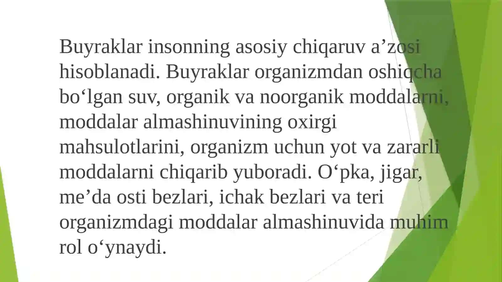 SIYDIK HOSIL BO’LISHI JARAYONLARI 2