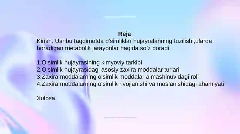 hujayra kimyoviy tarkibi 2