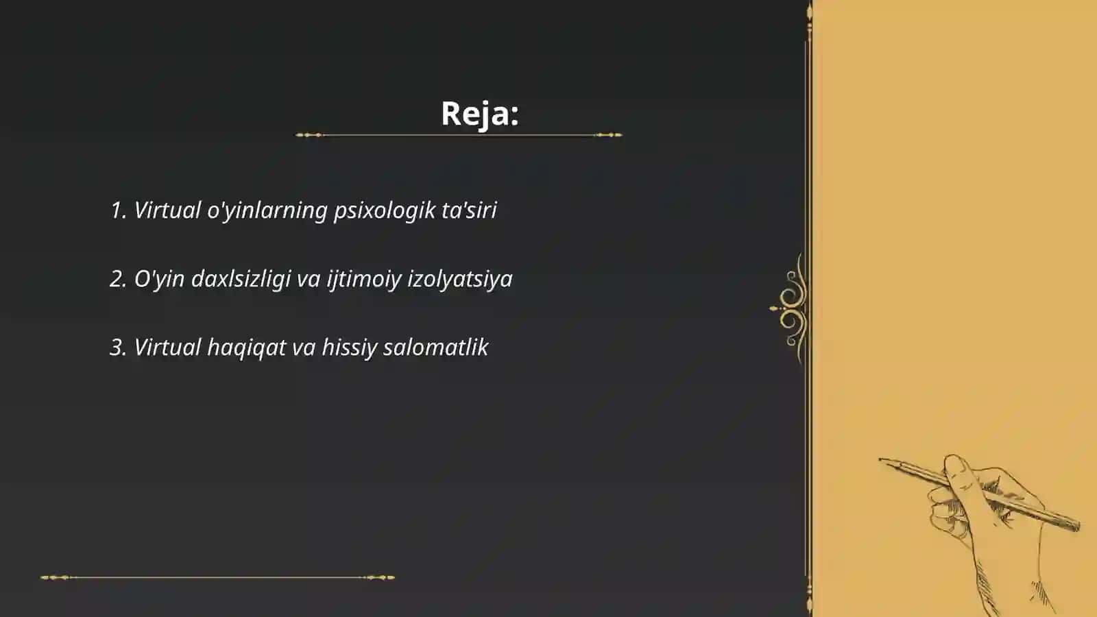 Virtual oʻyinlarning yoshlarga taʼsiri,ruhiy va jismoniy xatarlar 2
