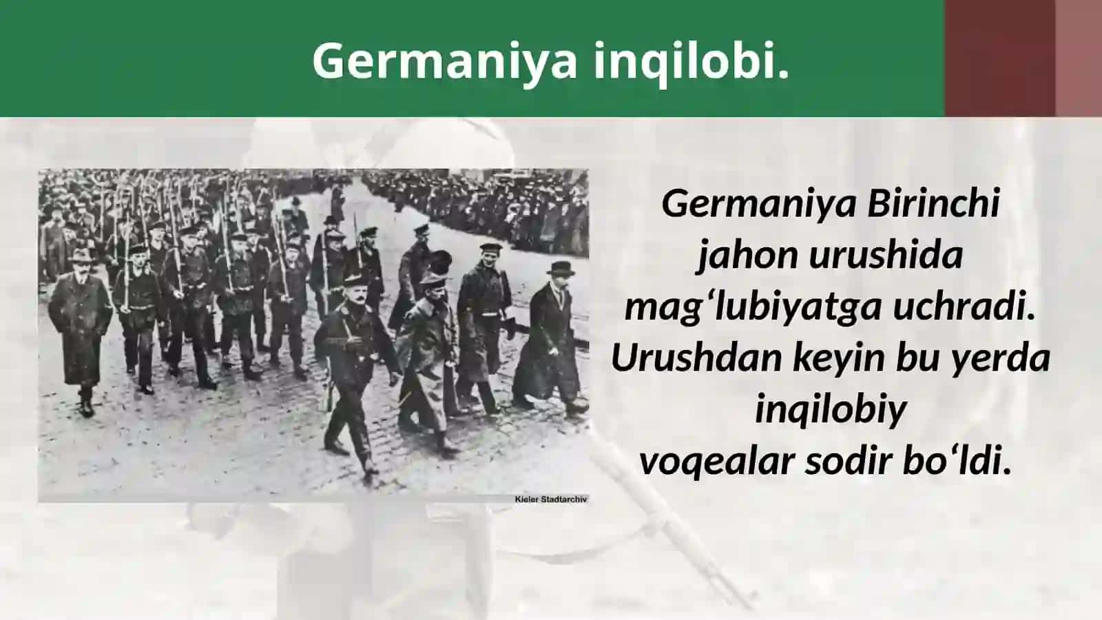 Germaniya  inqilobi 2