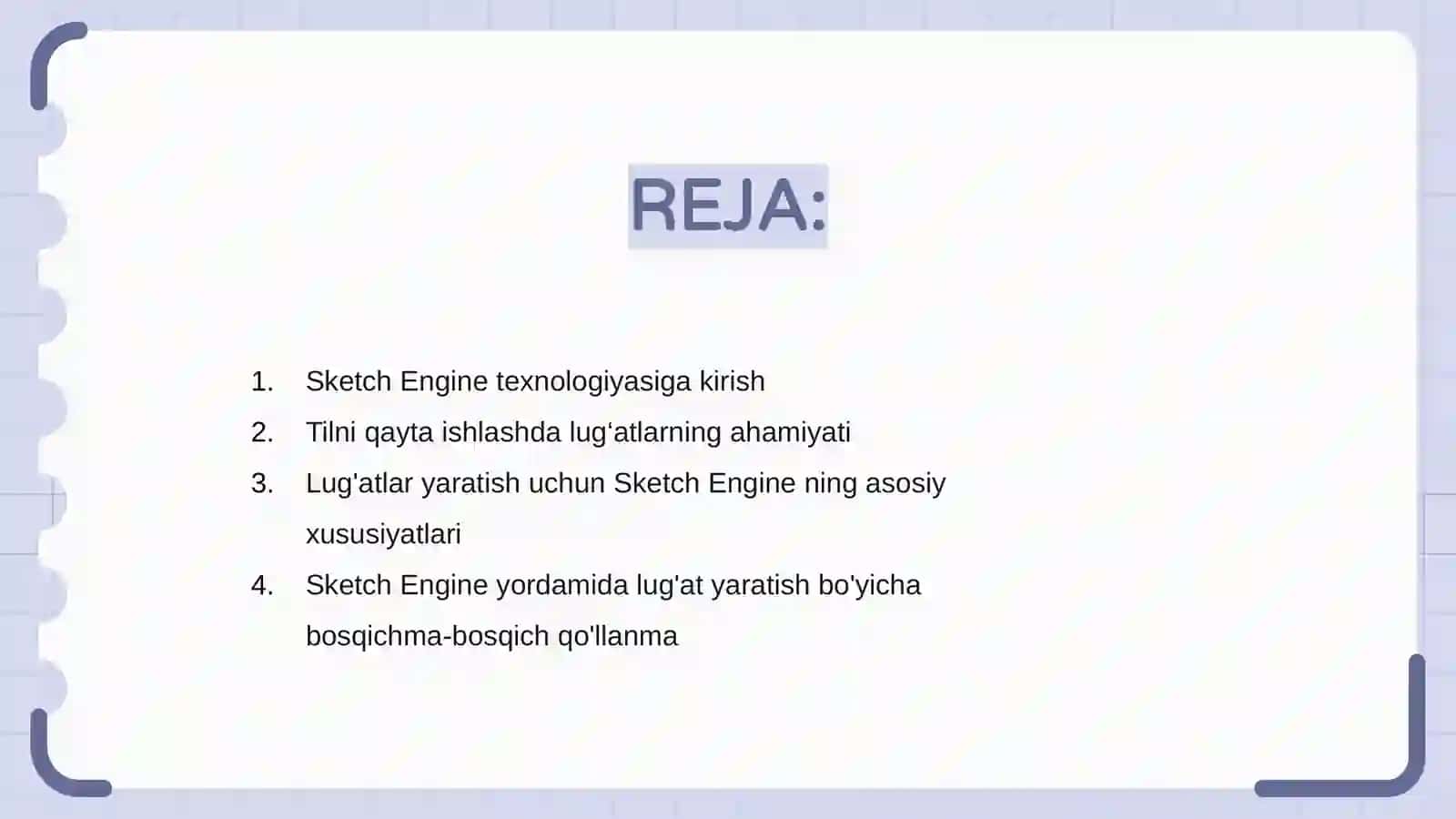 Sketch Engine texnologiyasi yordamida lugat yaratish 2