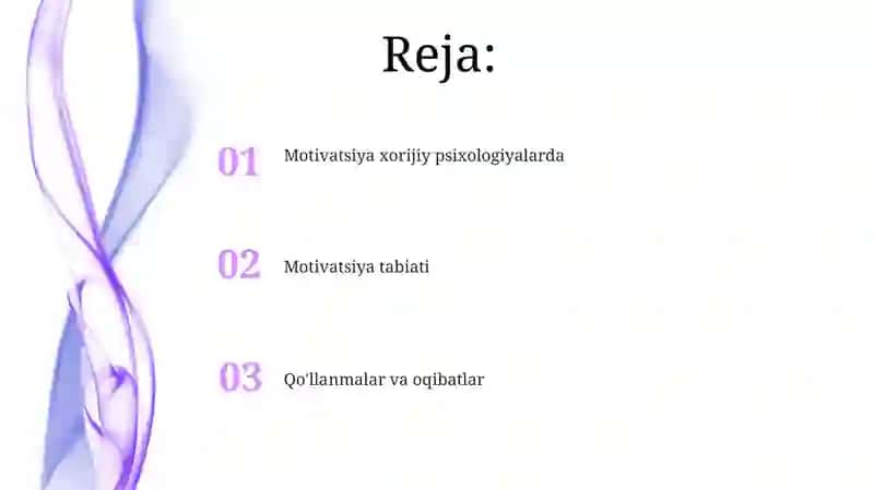 Xorijiy Psixologiyadagi Motivatsiya 2