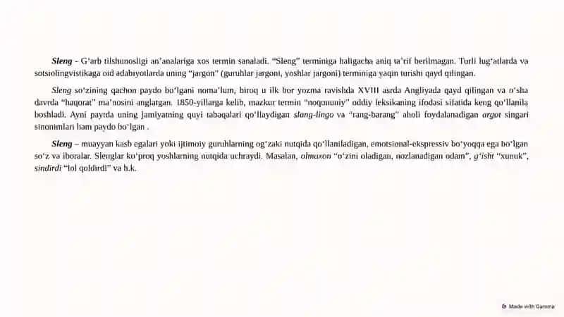 Sleng Muammolari 2