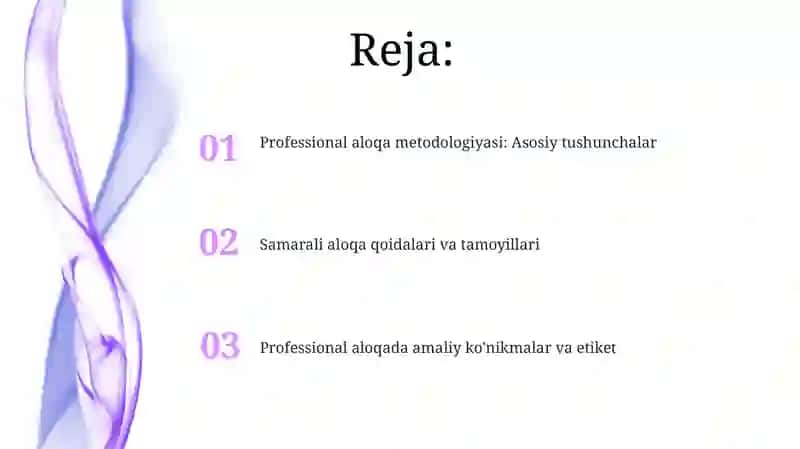 Kasbiy muloqot uslubiyati va qoidalari 2
