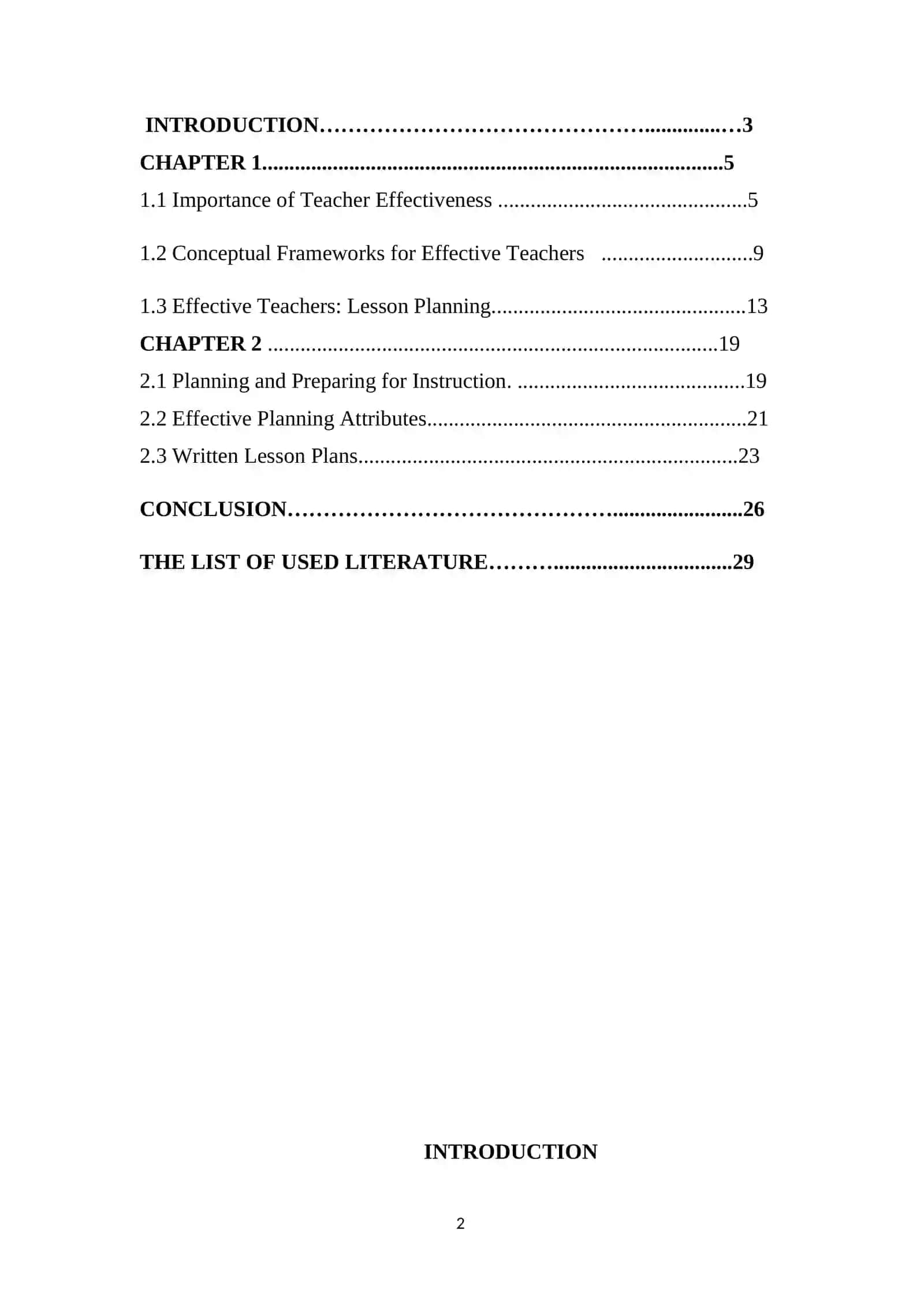 Lesson Planning in Teaching Process 2