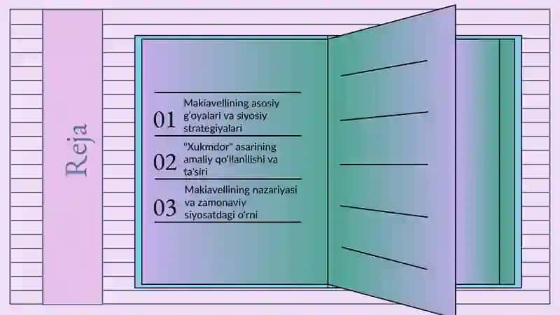 Makiavellining “Xukmdor” asari 2