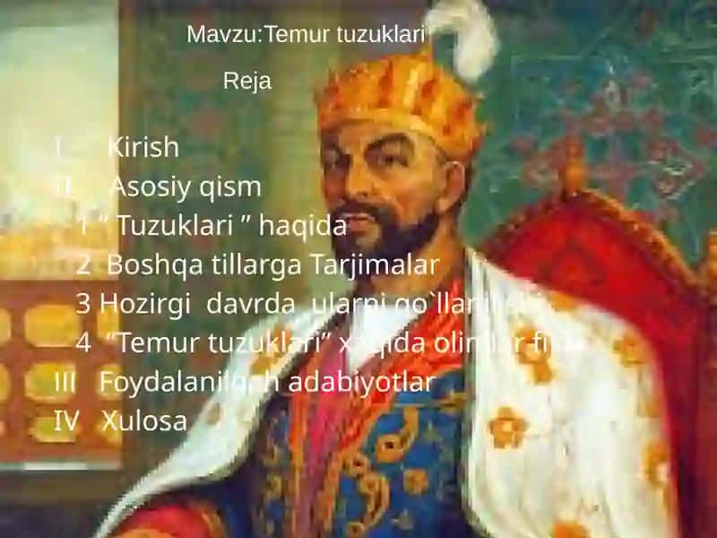 Temur tuzuklari 2