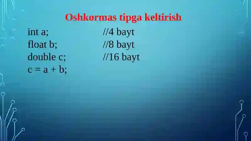 Oshkor ta'rifini qo'shish 2