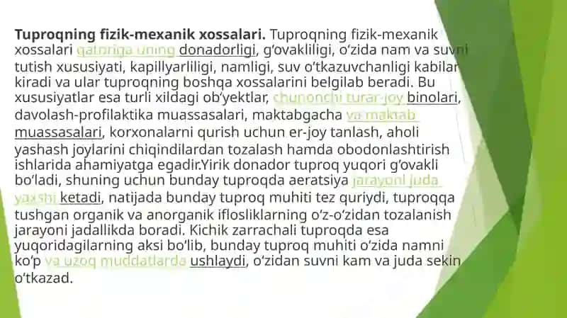 qishloq xo'jaligi yerlarining unumdorligini oshirishda zamonaviy tehnalogiyalardan foydalanish 2