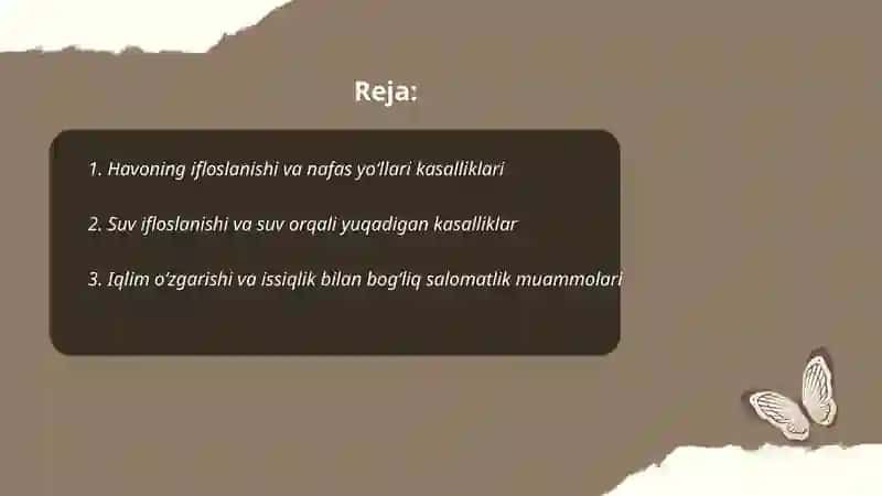 Ekologiyaning inson salomatligiga ta'siri 2