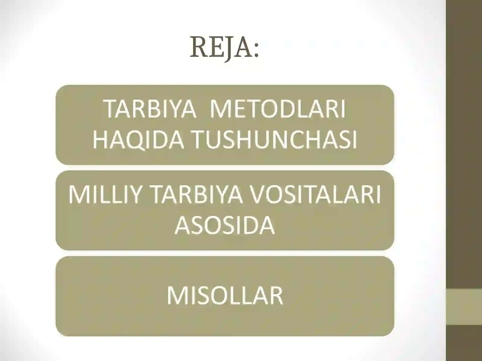 "MILLIY TARBIYA VOSITALARI" 2