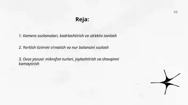 Multimediaviy jurnalistikaning prodokshen bosqichda amalga oshirilayotgan ishlar 2