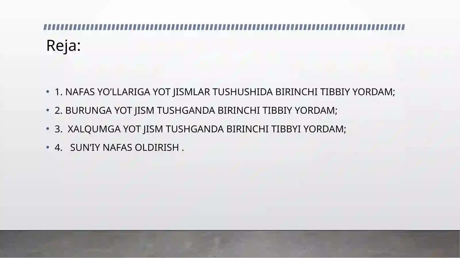 Nafasyo'llariga yot jism tushganda birinchi tibbiy yordam 2
