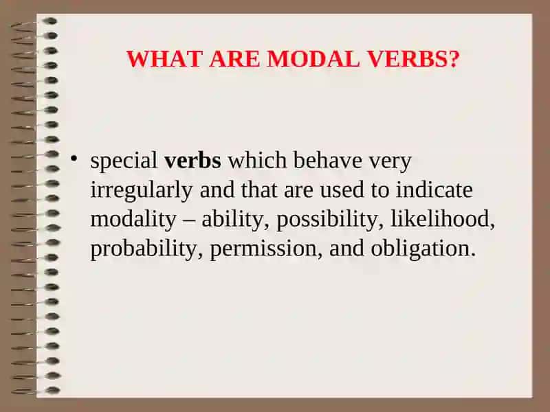 MODAL VERBS 2