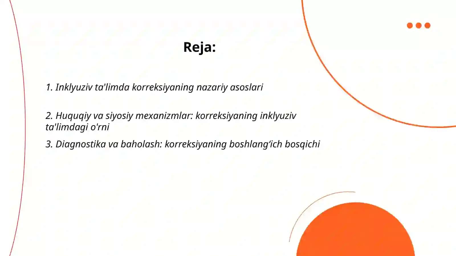 Inklyuziv ta'limda korreksiyaning o'rni va roli 2