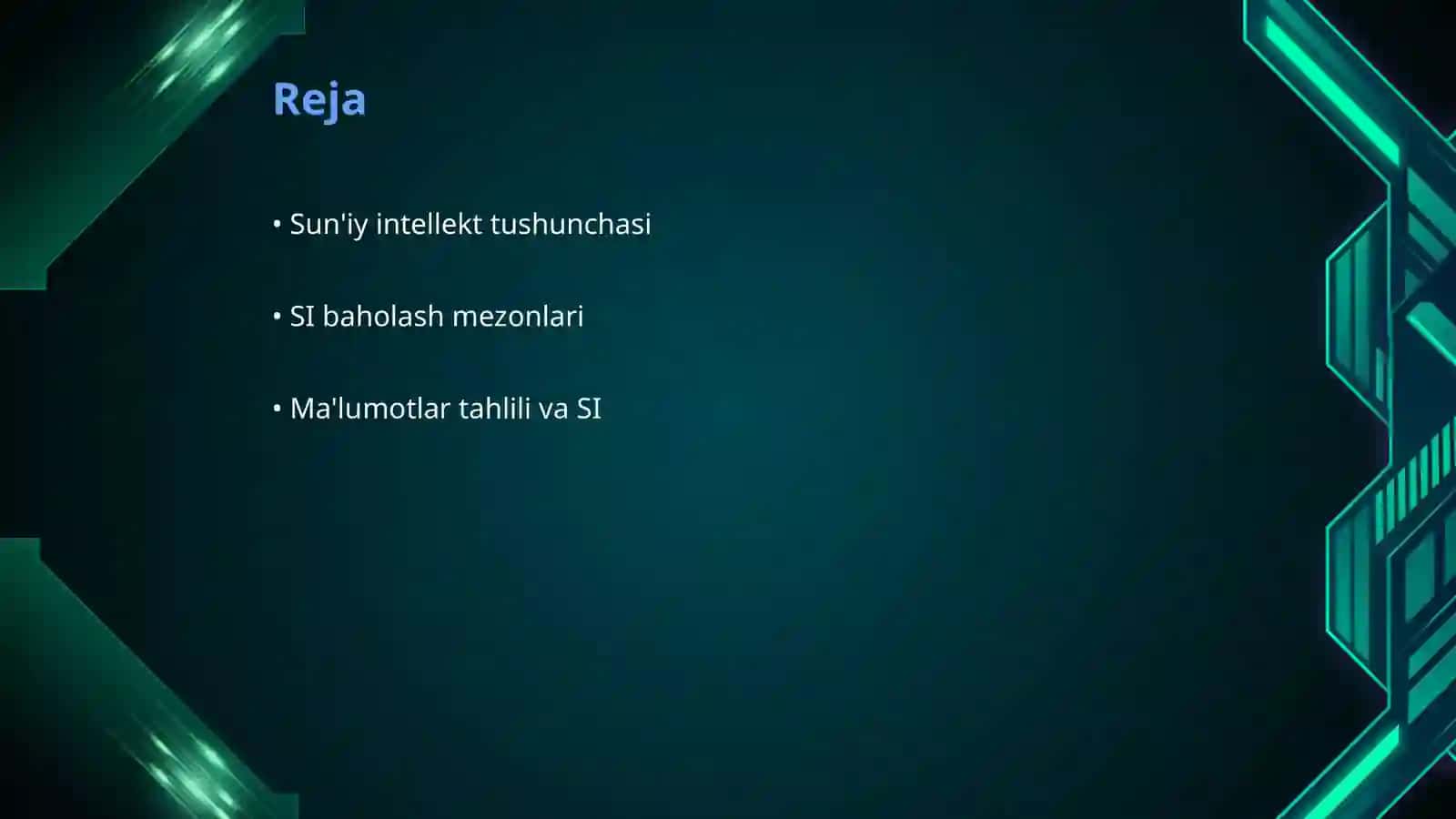 Sun'iy intellekt tushunchasi 2