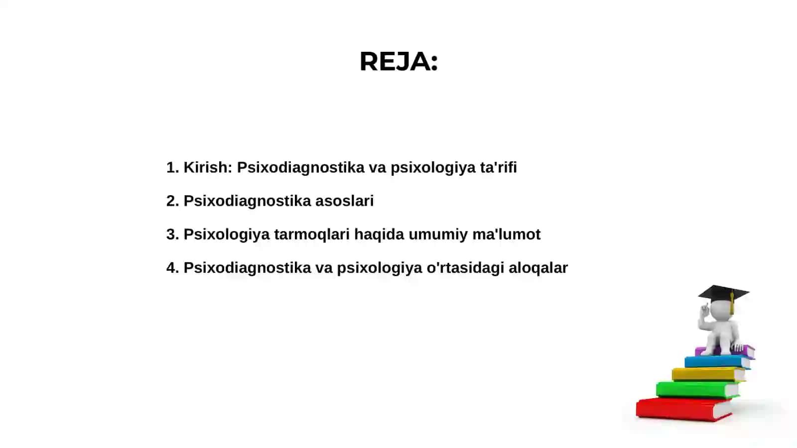 Psixodiagnostika va psixologiya tarmoqlari ortasidagi bogliqlik 2