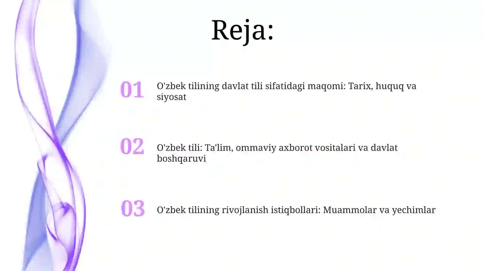 O'zbek tilining davlat tili sifatidagi maqomi 2