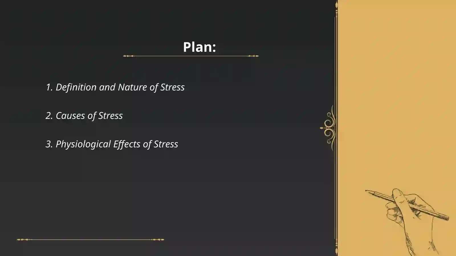Stress and its management 2