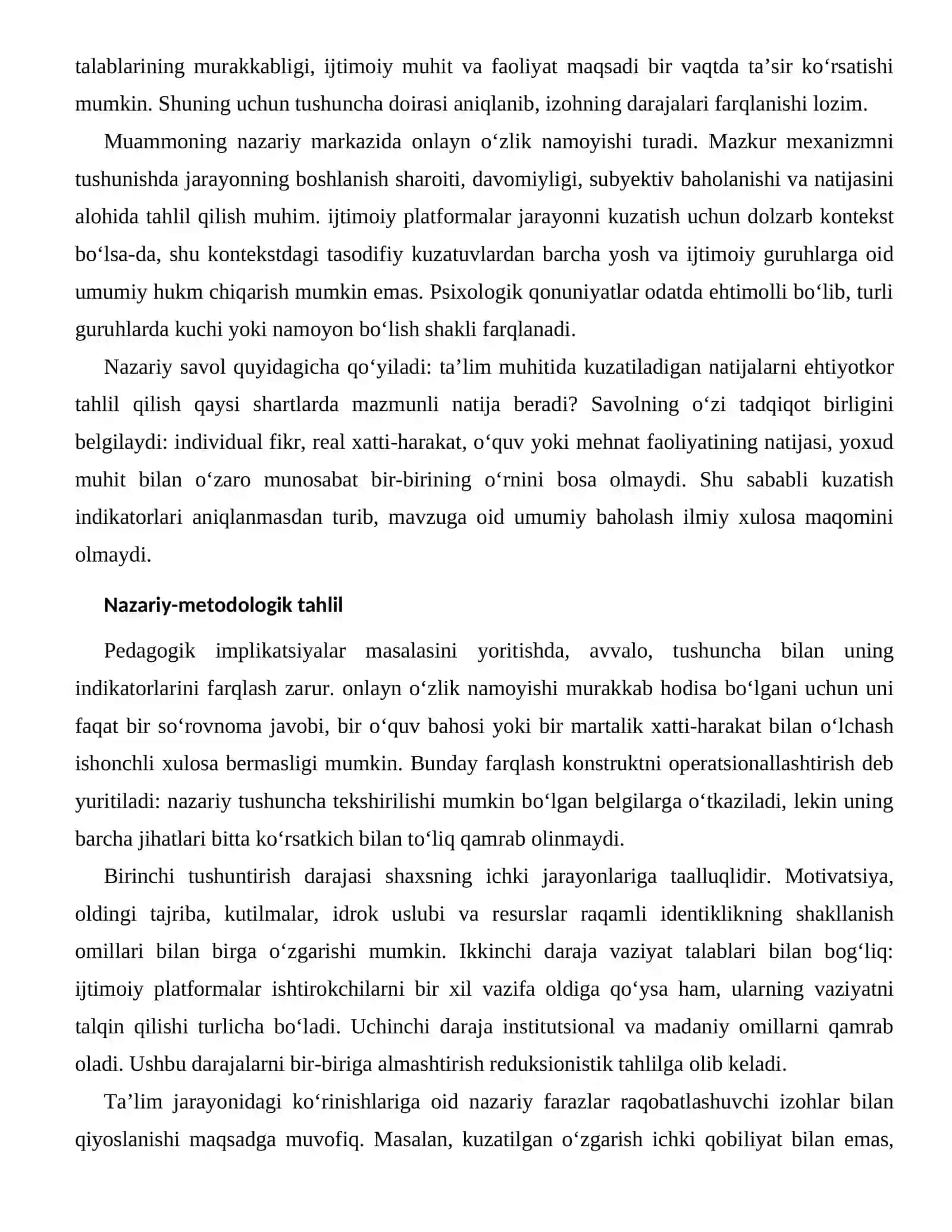 RAQAMLI IDENTIKLIKNING SHAKLLANISH OMILLARI — TA’LIM JARAYONIDAGI KO‘RINISHLARI 2