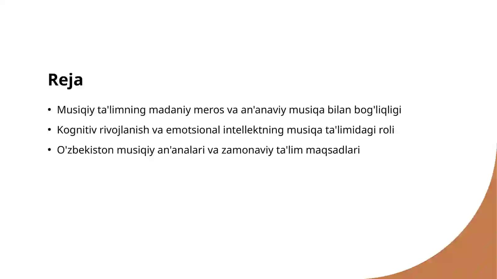 Musiqiy  ta'limning vazifalari 2