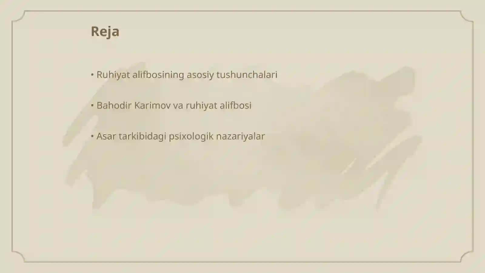 Ruhiyat alifbosi 2