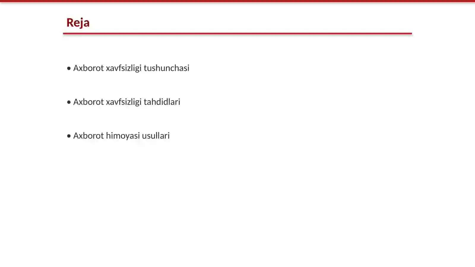 Axborot xavfsizligi va himoyalash usullari mavzusida ijodiy ishlash 2