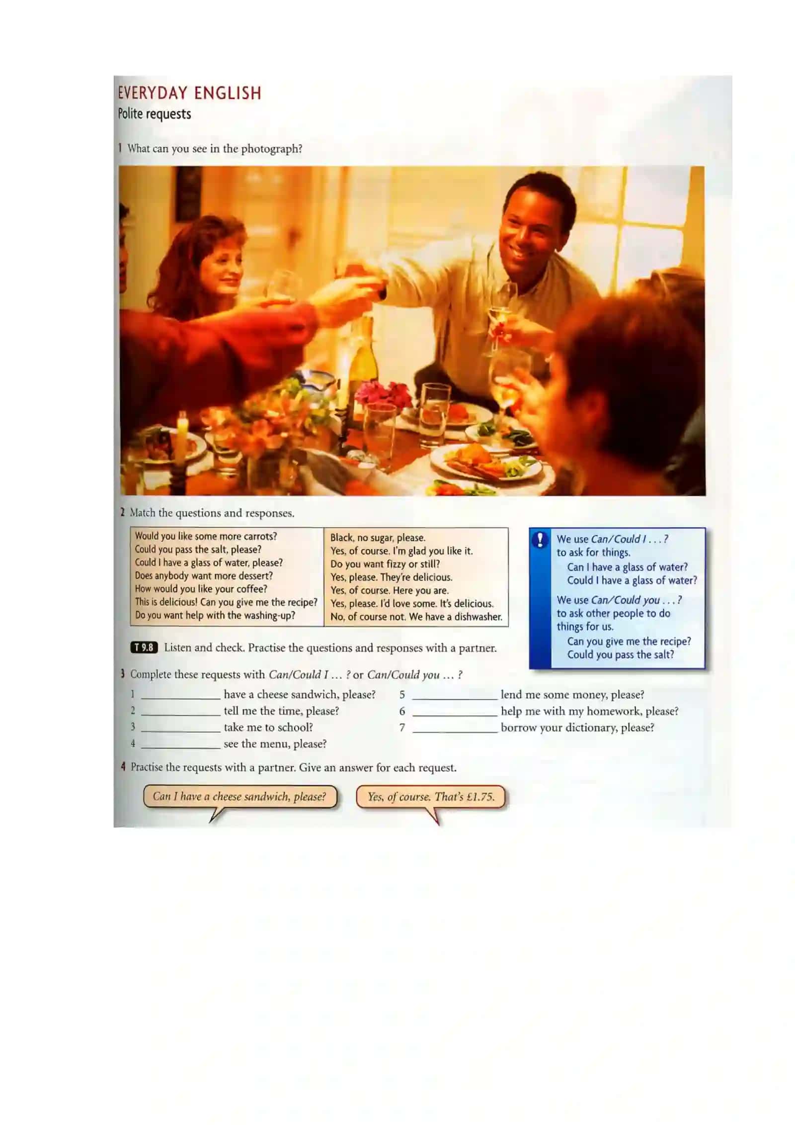 LISTENING AND SPEAKING: MY FAVORITE FOOD 2