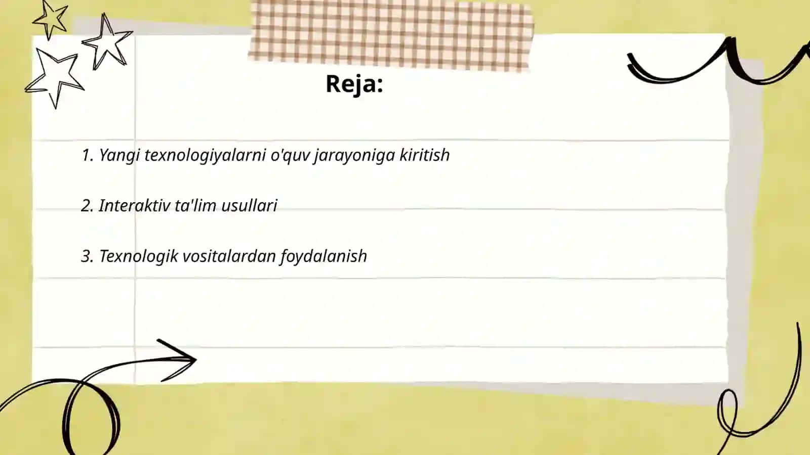 Texnologiya faniga oid darslarni tashkil etish usullari 2