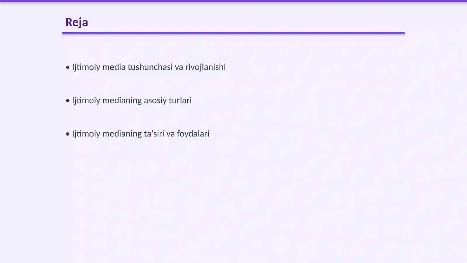 Ijtimoiy mediani baxolash 2