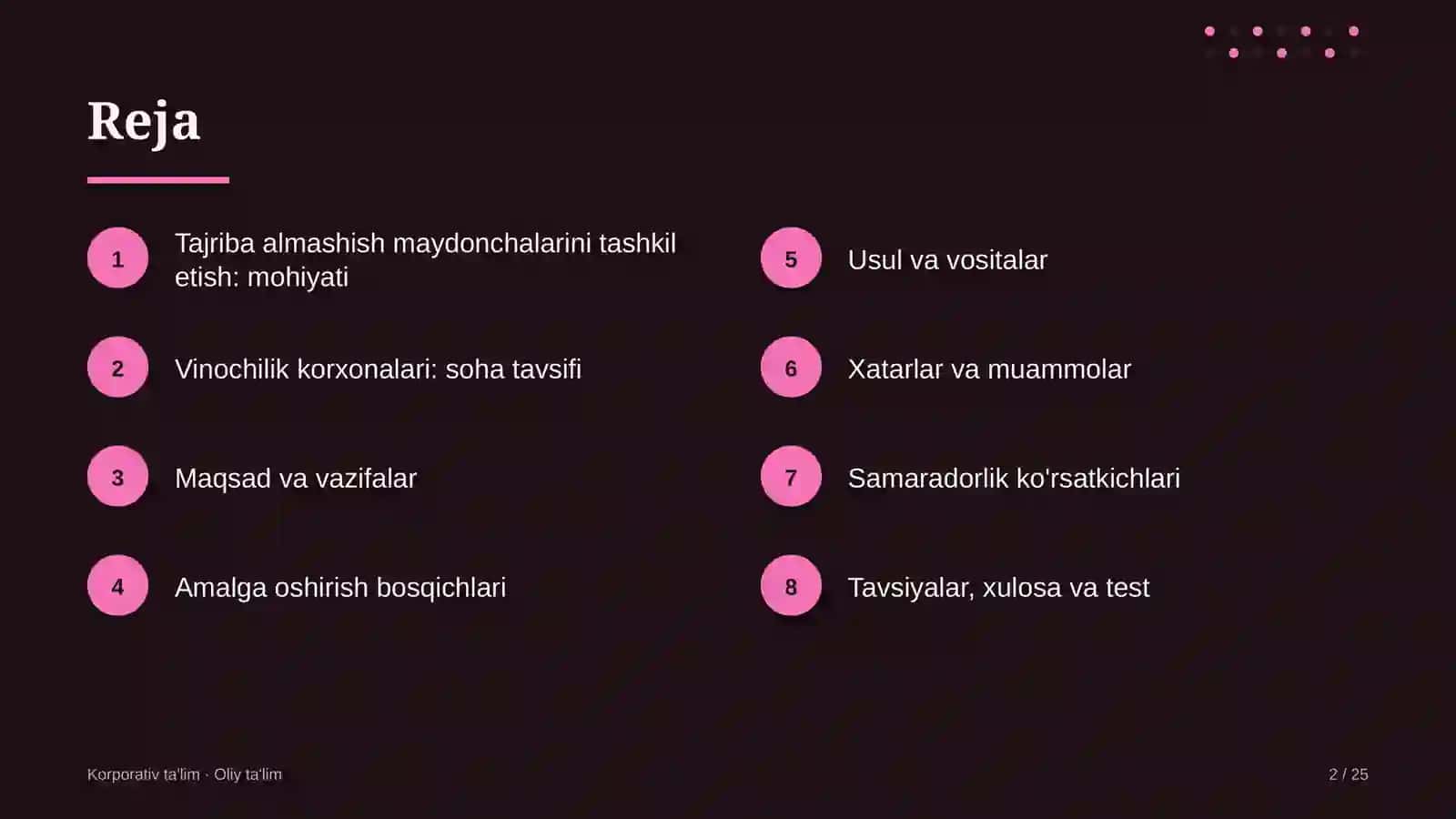 vinochilik korxonalarida tajriba almashish maydonchalarini tashkil etish 7755 2